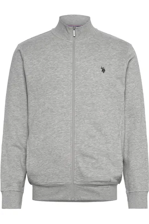 U.S. Polo Assn. Oscar Reg Uspa M Sweat Tops Sweat-shirts & Hoodies Sweat-shirts Grey