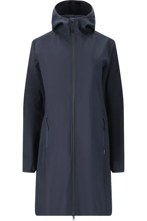 Whistler Luango W Long Softshell Jacket Sport Women Sport Clothing Sport Outerwear Sport Jackets Sport Parkas Navy