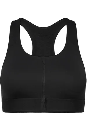 Lindex Sport Bra Rudy Zip Sport Women Sport Clothing Sport Bras - All Black