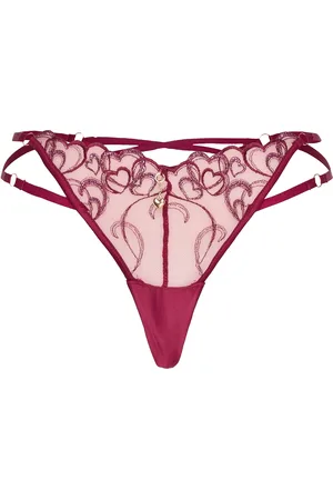 Hunkemöller Scarlett Tanga H Stringit Alusvaatteet Red