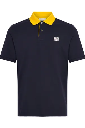 GANT Contrast Ss Polo Designers Polos Short-sleeved Navy