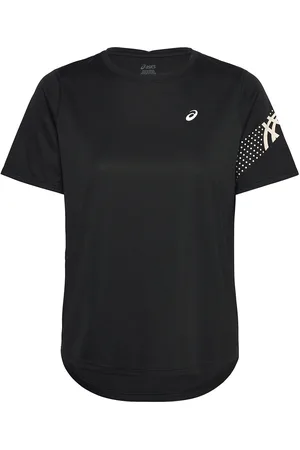 Asics Icon Ss Top Sport Women Sport Clothing Sports Tops & T-shirts Sport T-shirts Black