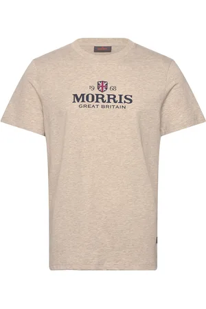 Morris Britain Jersey Tee Tops T-shirts Short-sleeved Beige