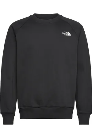The North Face M Raglan Box Nse Regular Crew Sport Sport Clothing Sport Sweat-shirts & Hoodies Sport Sweat-shirts Black