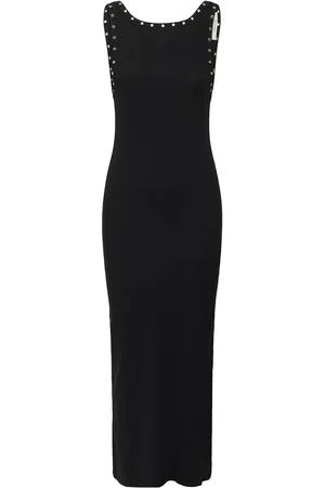 Gestuz Gzdrew Reversible Eyelet Dress Polvipituinen Mekko Black