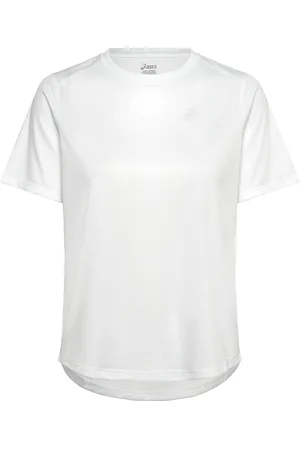 Asics Core Ss Top Sport Women Sport Clothing Sports Tops & T-shirts Sport T-shirts White