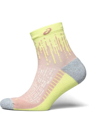 Asics Performance Run Sock Quarter Sport Socks Regular Socks Pink