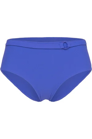 Femilet Navarino Full Brief Swimwear Bikinis Bikini Bottoms High Waist Bikinis Blue