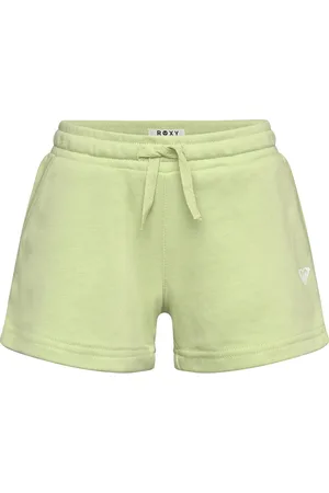Roxy Surf Feeling Terry Short Bottoms Shorts Sweat Shorts Green