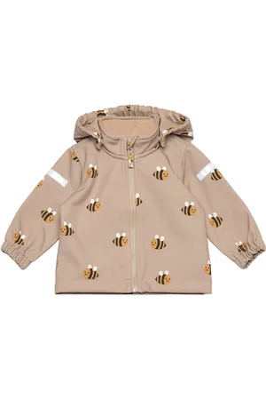 Lindex Jacket Softshell Baby Outerwear Softshells Softshell Jackets Beige