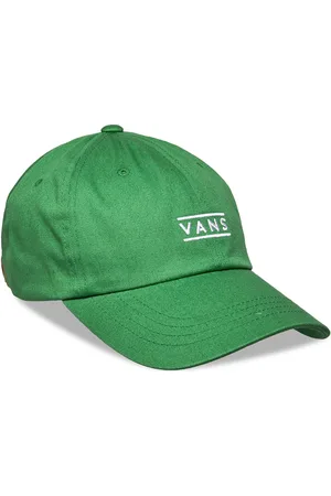 Vans Half Box Curved Bill Jockey Sport Headwear Caps Green
