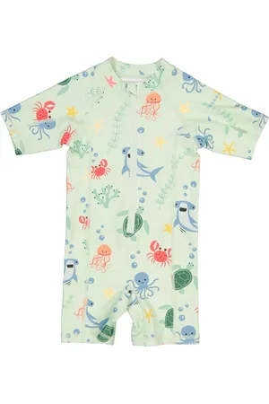 Geggamoja Uv-Suit Uimapuku Uima-asut Green