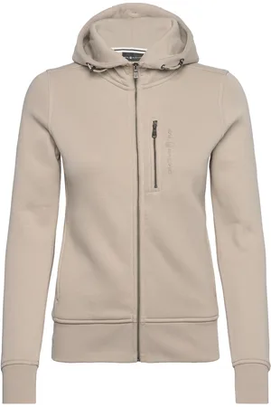 Sail Racing W Gale Zip Hood Sport Sweat-shirts & Hoodies Hoodies Beige