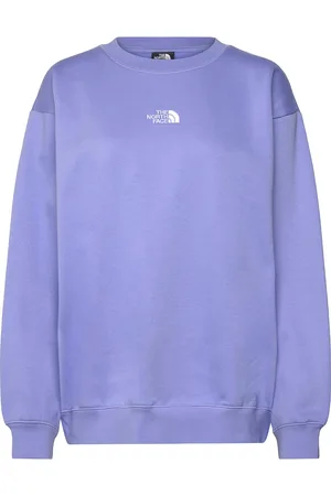 The North Face W Essential Over Crew Sport Women Sport Clothing Sport Sweat-shirts & Hoodies Sport Sweat-shirts Blue