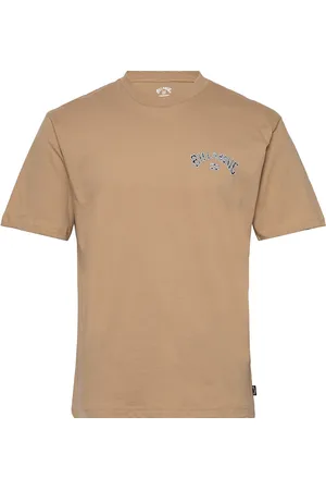 Billabong Throwback Regular Ss Sport Men Sports Clothes Sport Tops Sport T-shirts Beige