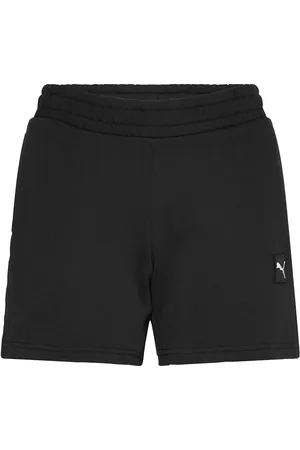 PUMA Ess Elevated Mid-Rise Shorts 5" Sport Sport Clothing Sport Shorts Sport Sweat Shorts Black