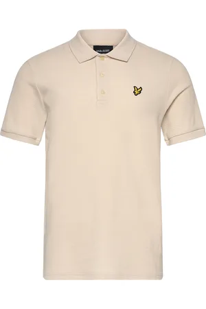 Lyle & Scott Milano Polo Shirt Tops Polos Short-sleeved Beige