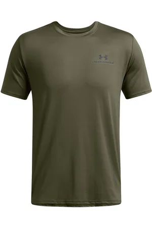 Under Armour Vanish Energy Ss Sport T-shirts Short-sleeved Khaki Green