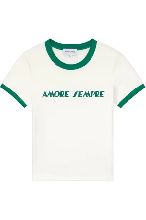 Maison Labiche Montherlant Tee-Shirt Tops T-shirts & Tops Short-sleeved White
