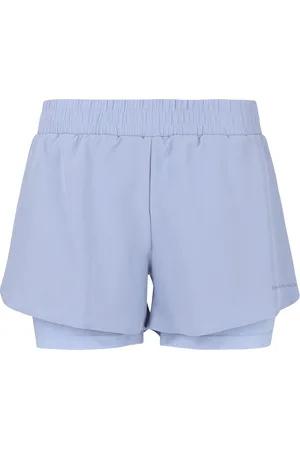 Endurance Val W 2-In-1 Shorts Sport Women Sport Clothing Sport Shorts Sport Training Shorts Blue