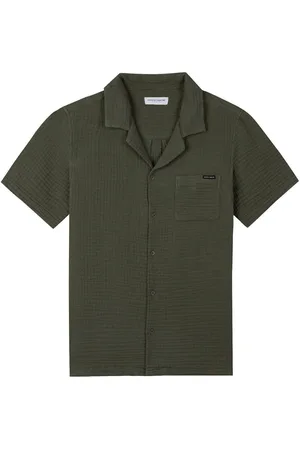 Maison Labiche Germain Shirt Designers Shirts Short-sleeved Shirts Green