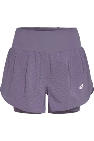 Asics Road 2-N-1 3.5In Short Sport Shorts Sport Shorts Purple