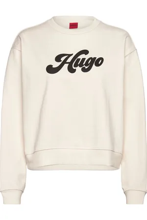 HUGO BOSS Deroxina_3 Tops Sweat-shirts & Hoodies Sweat-shirts White