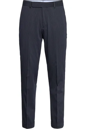 Ralph Lauren Striped Performance Twill Trouser Designers Trousers Formal Navy