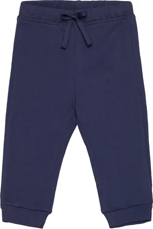 Benetton Trousers Bottoms Sweatpants Navy