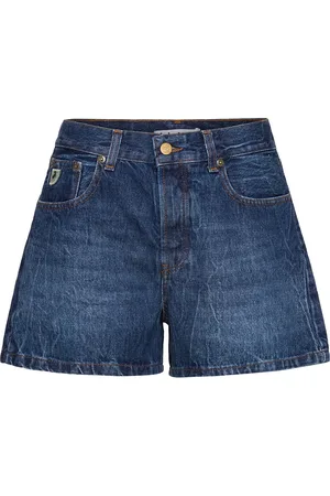 Lois Sandra-C Noad Veined Bottoms Shorts Denim Shorts Blue