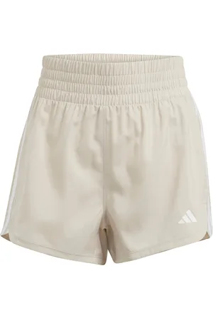 adidas Pacer Wvn High Sport Shorts Sport Shorts Beige
