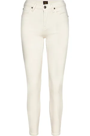 Lee Scarlett High Bottoms Jeans Skinny White