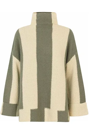 Masai Mafancy Tops Knitwear Turtleneck Khaki Green