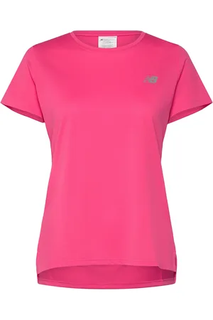 New Balance Sport Short Sleeve Sport Sport Clothing Sports Tops & T-shirts Sport T-shirts Pink