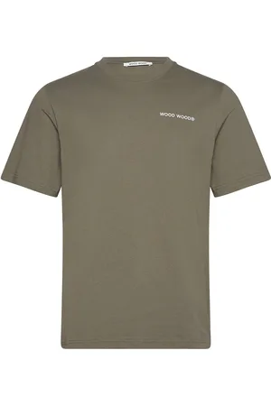 WoodWood Wwbobby Tops T-shirts Short-sleeved Green
