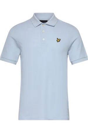 Lyle & Scott Milano Polo Shirt Tops Polos Short-sleeved Blue
