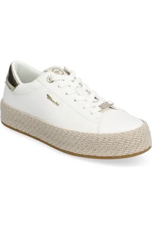 Tamaris Women Lace-Up Matalavartiset Sneakerit Tennarit White