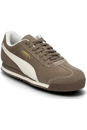 PUMA Roma Suede Sport Sport Shoes Sport Sneakers Sport Low Top Sneakers Green