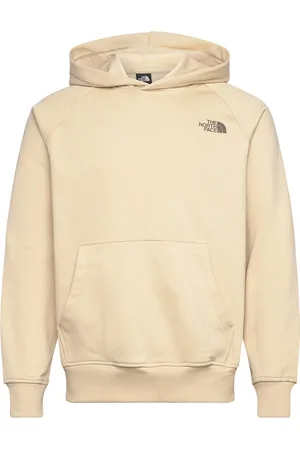 The North Face M Raglan Box Nse Regular Hoodie Sport Sport Clothing Sport Sweat-shirts & Hoodies Sport Hoodies Cream