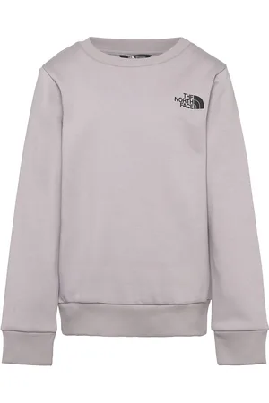 The North Face Teen Simple Dome Crew Sport Sweat-shirts & Hoodies Sweat-shirts Grey