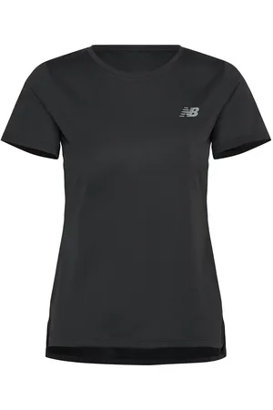 New Balance Sport Short Sleeve Sport Sport Clothing Sports Tops & T-shirts Sport T-shirts Black