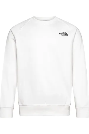 The North Face M Raglan Box Nse Regular Crew Sport Sport Clothing Sport Sweat-shirts & Hoodies Sport Sweat-shirts White
