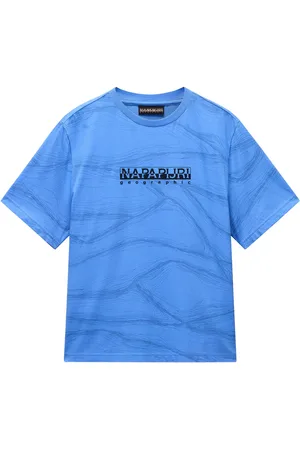 Napapijri S-Cellini Ss Tops T-shirts Short-sleeved Blue
