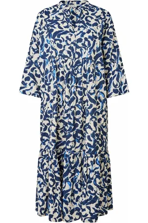 Masai Manitzan Polvipituinen Mekko Blue