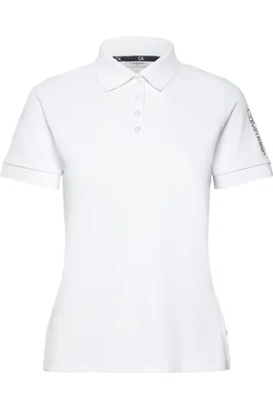 Calvin Klein Club Polo Sport Sport Clothing Sports Tops & T-shirts Sport Polos White