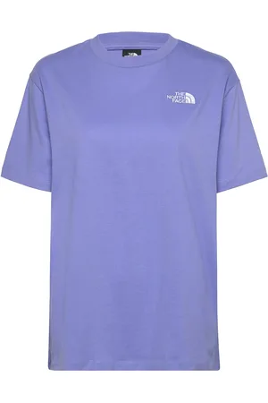 The North Face W Ss Essential Over Tee Sport Sport Clothing Sports Tops & T-shirts Sport T-shirts Blue