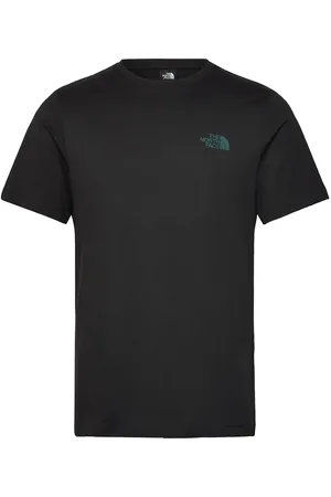 The North Face M S/S Box Nse Tailgrid Infill Tee Sport Men Sports Clothes Sport Tops Sport T-shirts Black