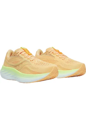 Saucony Ride 18 Sport Women Sport Shoes Sport Running Shoes Yellow