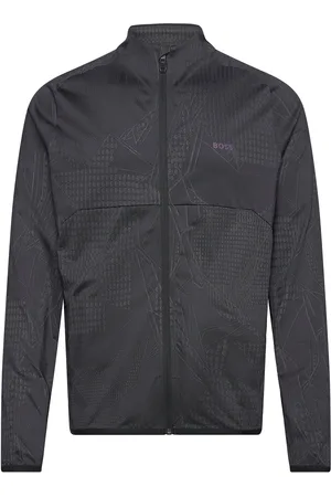 HUGO BOSS Sweat Desert Active Sport Sport Clothing Sport Outerwear Sport Jackets Sport Training Jackets Black