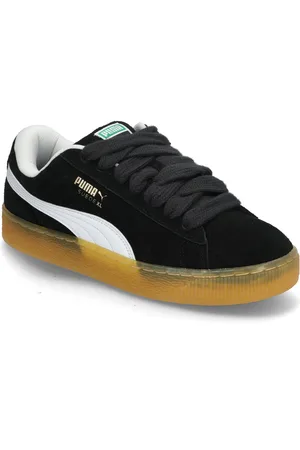 PUMA Suede Xl Dark Risk Sport Sport Shoes Sport Sneakers Sport Low Top Sneakers Black